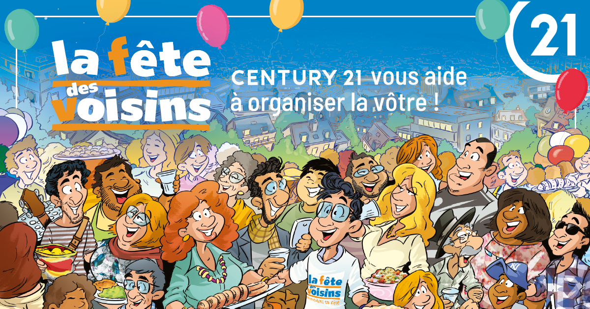 CENTURY 21, partenaire officiel de la Fête des Voisins